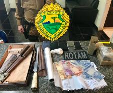 Mais de 600 quilos de maconha são apreendidos durante o feriado prolongado em Cascavel