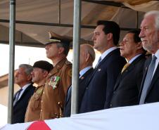 Curitiba, 28 de junho de 2019. Regimento de Polícia Montada comemora 140 anos com solenidade e a participação do presidente em exercício, Hamilton Mourão.