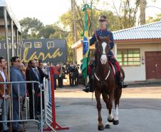 Curitiba, 28 de junho de 2019. Regimento de Polícia Montada comemora 140 anos com solenidade e a participação do presidente em exercício, Hamilton Mourão.