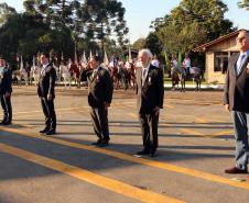 Curitiba, 28 de junho de 2019. Regimento de Polícia Montada comemora 140 anos com solenidade e a participação do presidente em exercício, Hamilton Mourão.
