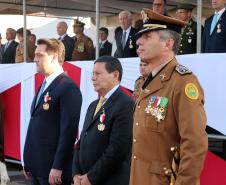 Curitiba, 28 de junho de 2019. Regimento de Polícia Montada comemora 140 anos com solenidade e a participação do presidente em exercício, Hamilton Mourão.