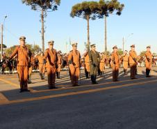 Curitiba, 28 de junho de 2019. Regimento de Polícia Montada comemora 140 anos com solenidade e a participação do presidente em exercício, Hamilton Mourão.