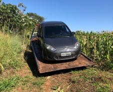 Ações de batalhão da PM resultam em veículos recuperados e contrabando apreendido no Noroeste paranaense