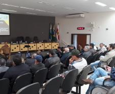 Segurança rural é tema de palestra de policiais militares em Moreira Sales, no Noroeste paranaense