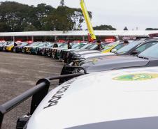 São José do Pinhais, 10 de julho de 2019. Entrega de Viaturas na APMG