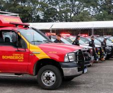 São José do Pinhais, 10 de julho de 2019. Entrega de Viaturas na APMG