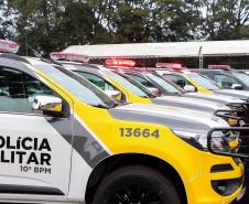 São José do Pinhais, 10 de julho de 2019. Entrega de Viaturas na APMG