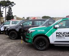 São José do Pinhais, 10 de julho de 2019. Entrega de Viaturas na APMG