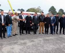 São José do Pinhais, 10 de julho de 2019. Entrega de Viaturas na APMG