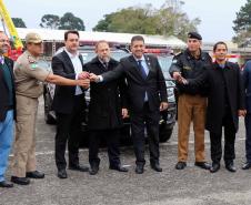 São José do Pinhais, 10 de julho de 2019. Entrega de Viaturas na APMG