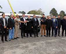 São José do Pinhais, 10 de julho de 2019. Entrega de Viaturas na APMG