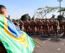 São José dos Pinhais, 12 de julho de 2019. Solenidade em Comemoração ao Aniversário do 17º BPM.