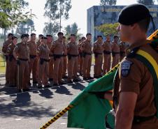 São José dos Pinhais, 12 de julho de 2019. Solenidade em Comemoração ao Aniversário do 17º BPM.