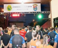 Em comemoração ao 61º aniversário da unidade, 3º Batalhão da PM organiza corrida noturna e chega a reunir mais de 700 pessoas em Pato Branco (PR)
