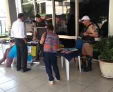 PM se une a outros órgãos de Londrina para dar dicas e orientações à população