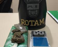 Tráfico de drogas é combatido pela PM em Mandaguaçu (PR) e três pessoas são encaminhadas