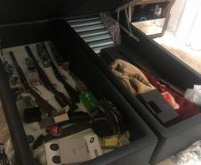 Quarta-feira é marcada por grande apreensão de armas de fogo e prisões no Noroeste do Paraná