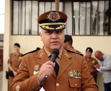 São José dos Pinhais, 02 de agosto de 2019.  Passagem de Comando do 6º CRPM. Foto: Cel. QOPM Valterlei Mattos de Souza, Comandante substituído.
