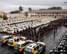 Polícia Militar deflagra megaoperação com mais de 500 policiais e 165 viaturas em Curitiba