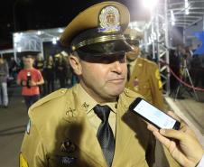 Curitiba, 07 de agosto de 2019. Aniversario Colegio da Policia Militar. Foto: entrevista Cel. Prates