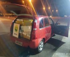 BPRv apreende mais de 200 eletrônicos contrabandeados no Norte do estado