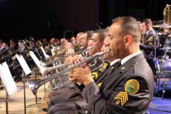 Com o tema Heróis, Banda de Música da PM faz espetáculo musical no Teatro Guaíra, em Curitiba