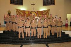 5ª CIPM celebra os 165 anos da PM com missa e culto no Noroeste do estado