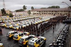 Polícia Militar deflagra Operação 100 com mais de 500 policiais e 165 viaturas em Curitiba