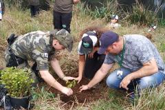 Alunos do projeto Força Verde Mirim visita unidade da Polícia Ambiental e participam de blitz educativa no Interior do estado