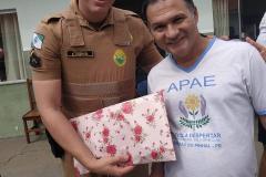 Alunos da APAE de Ribeirão do Pinhal (PR) recebem palestra do BPEC 