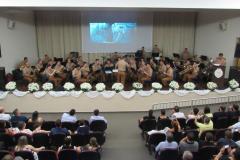 Cianorte (PR) recebe o concerto da Banda de Música da PM com homenagens e solidariedade