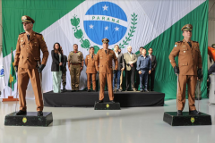 BPMOA recebe novo comandante em solenidade conduzida no aeroporto Bacacheri, em Curitiba