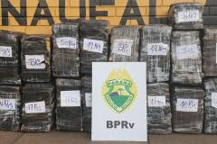 Abordagem do BPRv resulta em quase 300 quilos de maconha apreendidos em Sertaneja (PR)