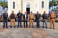 Força-tarefa do projeto Em Frente Brasil mobiliza 150 policiais para operação em São José dos Pinhais (PR)