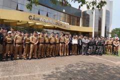 Câmara Municipal de Cascavel faz homenagem pelos 50 anos do 6º Batalhão