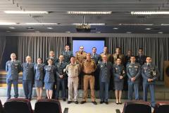 Quartel do Comando-Geral recebe delegação de São Paulo para aperfeiçoamento profissional em Curitiba (PR)