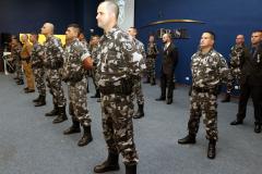 BOPE comemora nove anos de criação com entrega de medalhas e homenagens em Curitiba