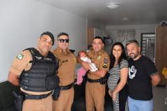 Em ação rápida, policiais militares encaminham gestante em trabalho de parto para hospital de Curitiba (PR)