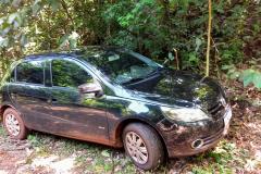 BPRv recupera carro roubado durante Operação Esforço Integrado em São Miguel do Iguaçu (PR)