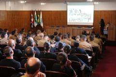 Polícia Militar recebe representantes da JICA com palestras sobre policiamento comunitário em São José dos Pinhais, na RMC