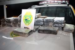 BPRv apreende mais de 30 quilos de cocaína pura em Guaratuba; droga vale mais de R$ 1 milhão