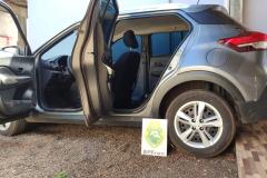 No Oeste do estado, BPFron recupera carro roubado no estado do Piauí