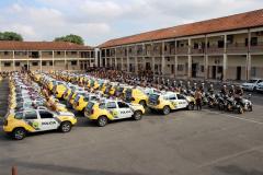 Polícia Militar faz megaoperação 100 com 500 policiais militares nas ruas da Capital; foco é a prevenção