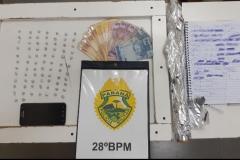 Na Lapa (PR), PM encaminha dois adolescentes e apreende revólver e 79 pedras de crack