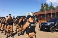 Cadetes da APMG visitam BPFron e participam de operações em fronteira, no Oeste do estado