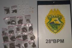 PM prende três homens e apreende 50 porções de drogas no Sudeste do estado em situações distintas