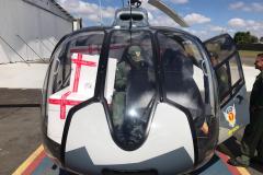 Batalhão Aéreo da PM desloca aeronave para distribuir vacinas por todo o estado