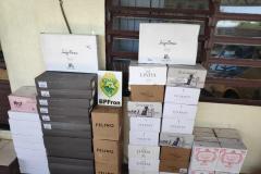 Durante Operação Hórus, BPFron apreende carro carregado com vinhos contrabandeados, no Oeste do estado