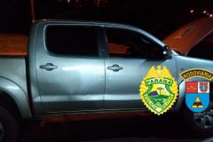 BPRv apreende carro e R$ 15 mil após acompanhamento tático em Francisco Alves (PR)