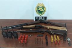 PM prende nove pessoas e apreende três armas de fogo em situações distintas no Sudoeste do estado